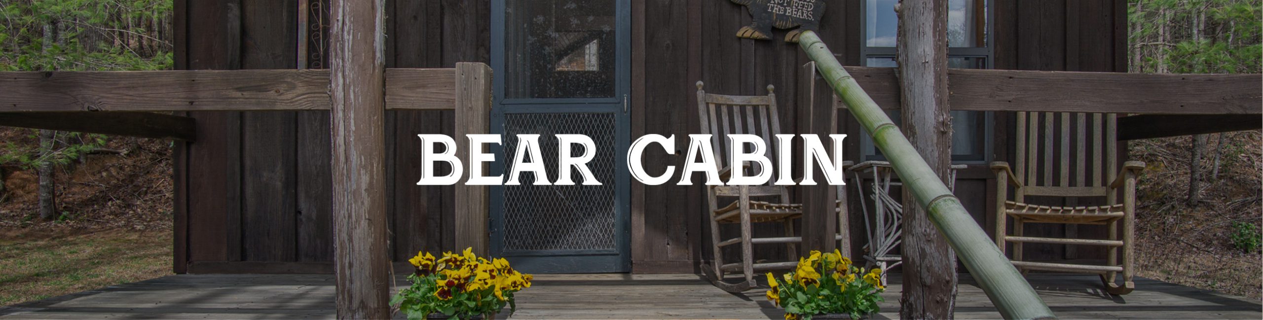 Deerwoode Reserve | wooden cabin, bear cabin