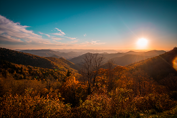 SPECTACULAR FALL COLORS FROM THE BLUE RIDGE PARKWAY