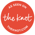 Deerwoode Reserve | The knot logo with the words as seen on the knot com.
