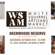 Deerwoode Reserve | A poster for the White Squirrel Arts Market.